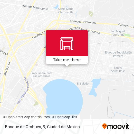Mapa de Bosque de Ombues, 9