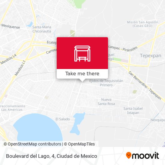 Boulevard del Lago, 4 map