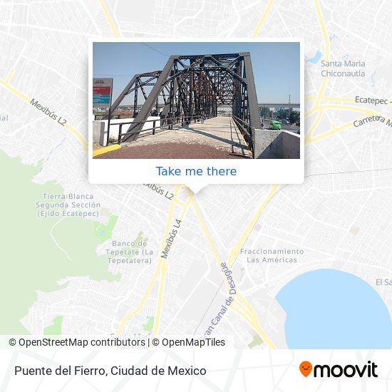 Puente del Fierro map