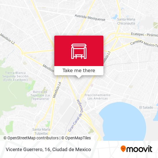 Vicente Guerrero, 16 map