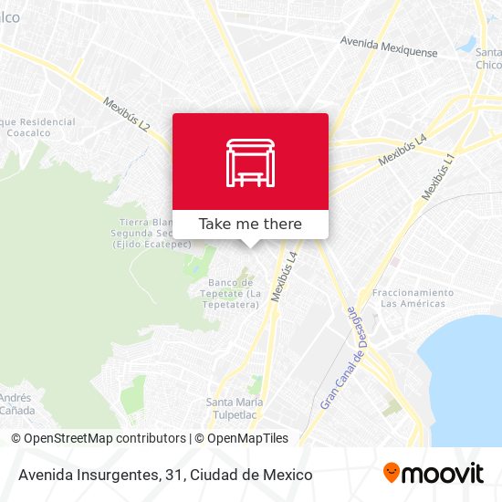 Avenida Insurgentes, 31 map