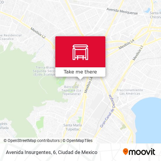 Avenida Insurgentes, 6 map