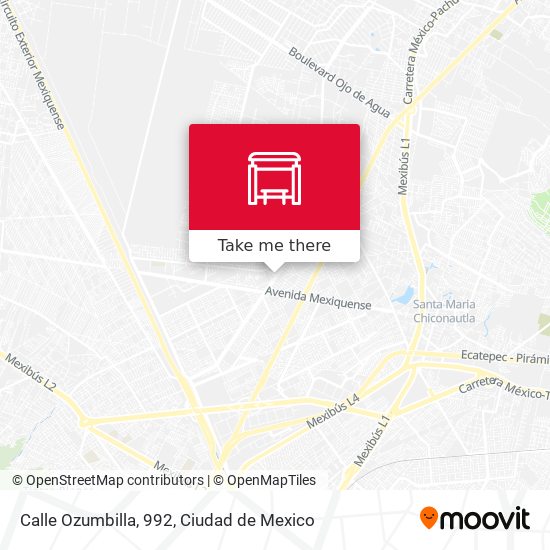 Calle Ozumbilla, 992 map