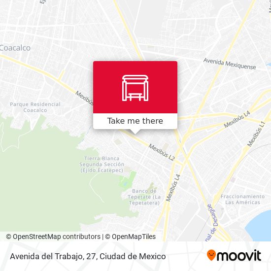 Avenida del Trabajo, 27 map