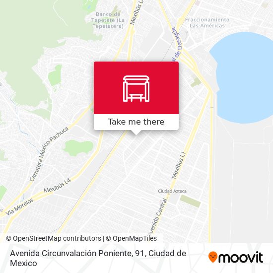 Avenida Circunvalación Poniente, 91 map