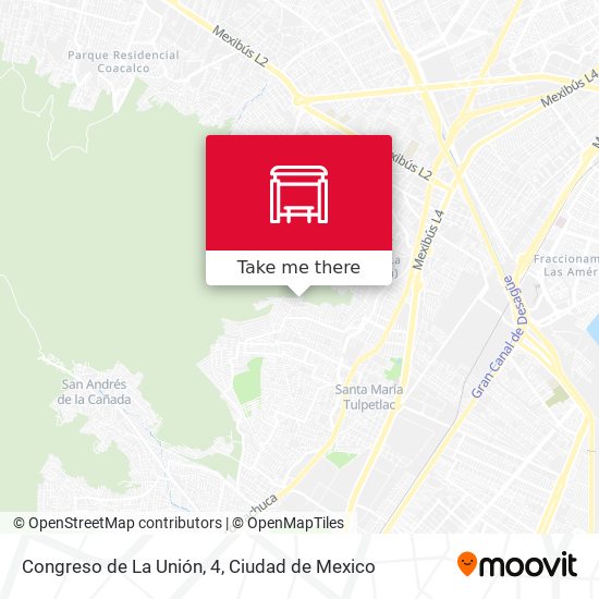 Congreso de La Unión, 4 map