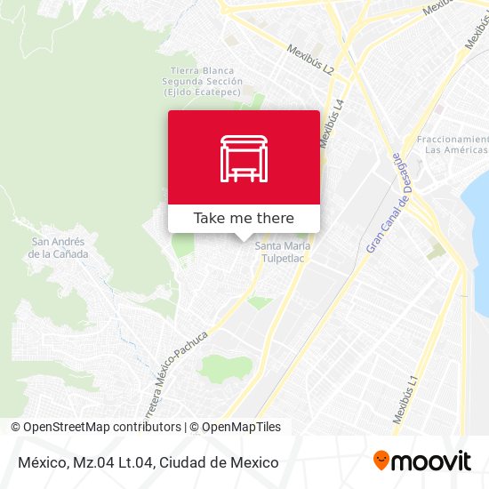 México, Mz.04 Lt.04 map