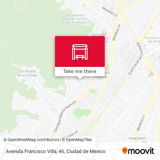 Avenida Francisco Villa, 46 map