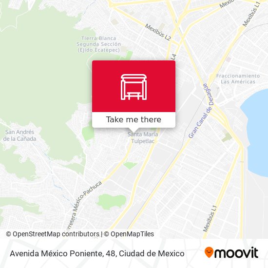 Avenida México Poniente, 48 map