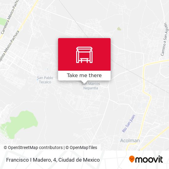 Francisco I Madero, 4 map