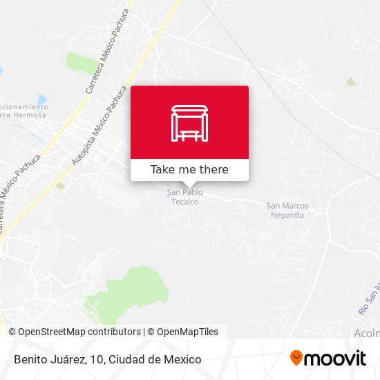 Mapa de Benito Juárez, 10