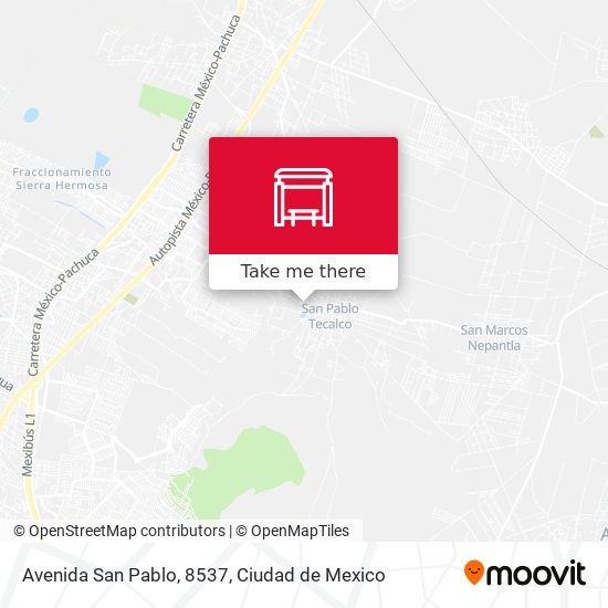Mapa de Avenida San Pablo, 8537