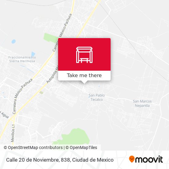 Calle 20 de Noviembre, 838 map