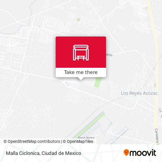 Malla Ciclonica map