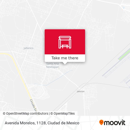 Avenida Morelos, 1128 map
