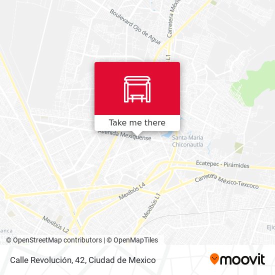 Mapa de Calle Revolución, 42