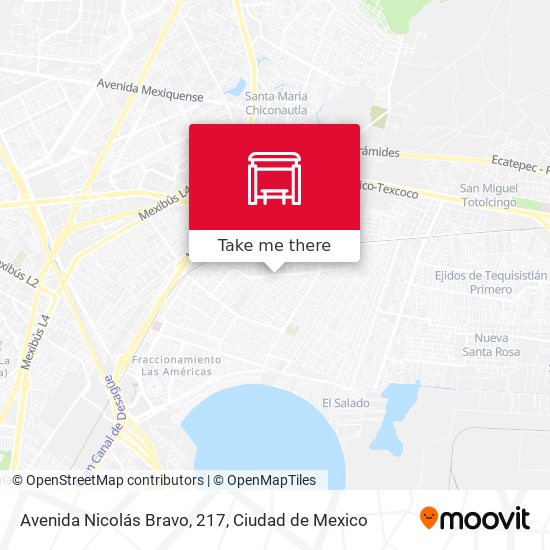 Avenida Nicolás Bravo, 217 map