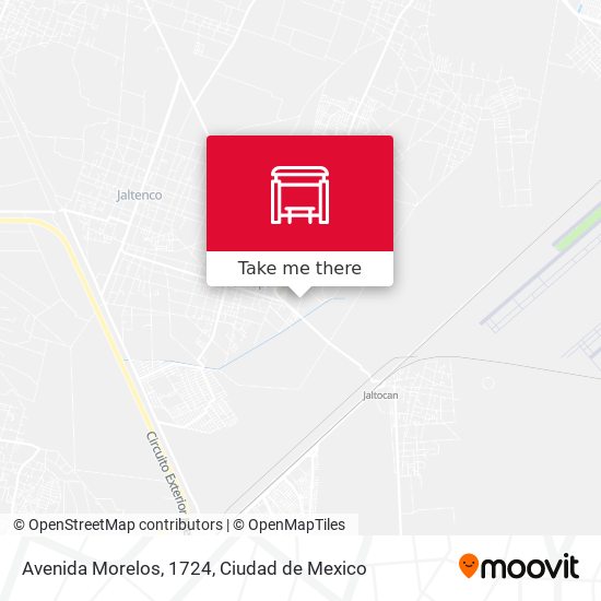 Avenida Morelos, 1724 map