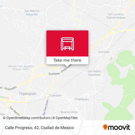Calle Progreso, 42 map