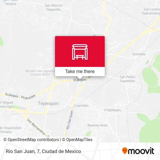 Río San Juan, 7 map