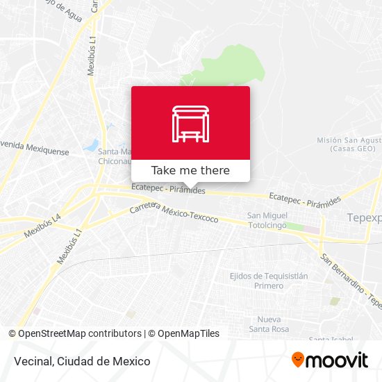 Mapa de Vecinal