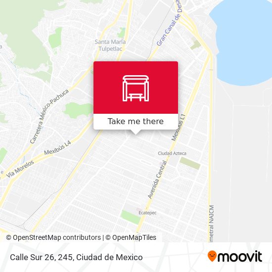 Calle Sur 26, 245 map