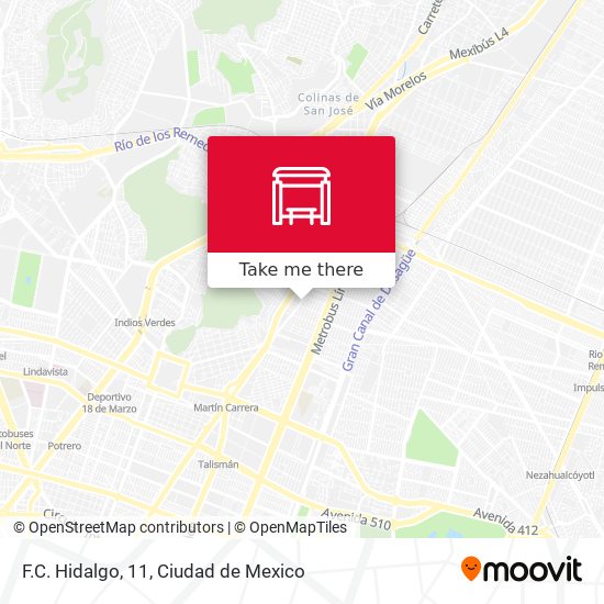 F.C. Hidalgo, 11 map