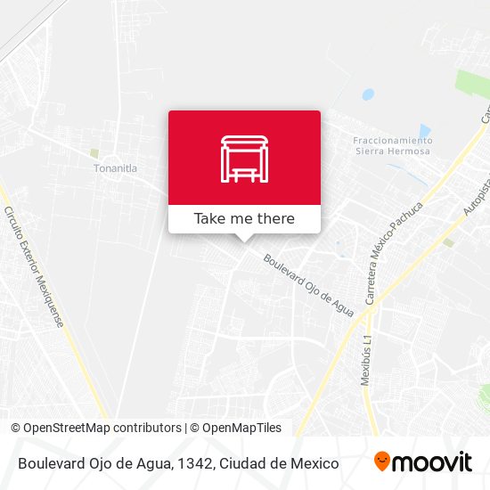 Boulevard Ojo de Agua, 1342 map
