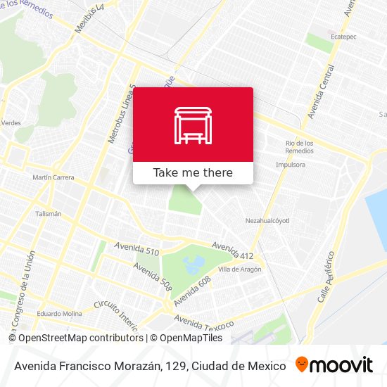 Mapa de Avenida Francisco Morazán, 129