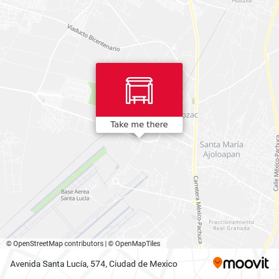 Mapa de Avenida Santa Lucía, 574