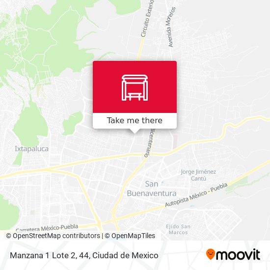 Mapa de Manzana 1 Lote 2, 44