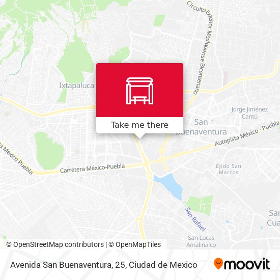 Mapa de Avenida San Buenaventura, 25