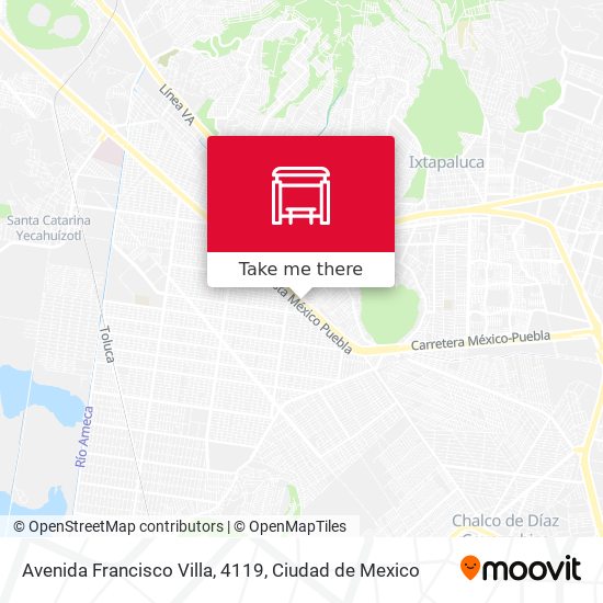 Mapa de Avenida Francisco Villa, 4119