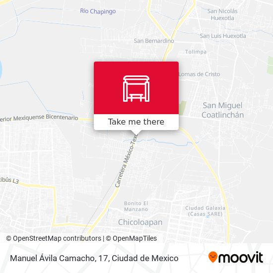 Manuel Ávila Camacho, 17 map