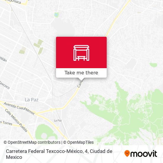 Mapa de Carretera Federal Texcoco-México, 4