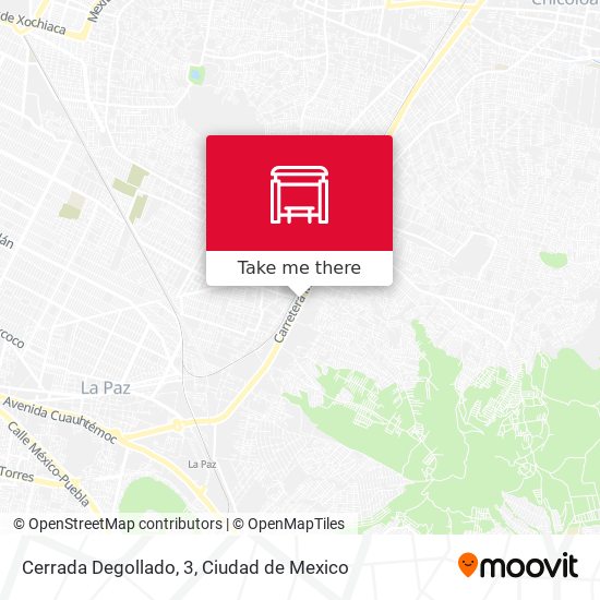 Cerrada Degollado, 3 map
