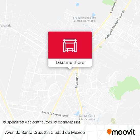 Mapa de Avenida Santa Cruz, 23