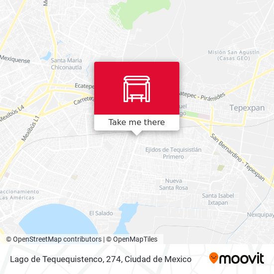 Lago de Tequequistenco, 274 map