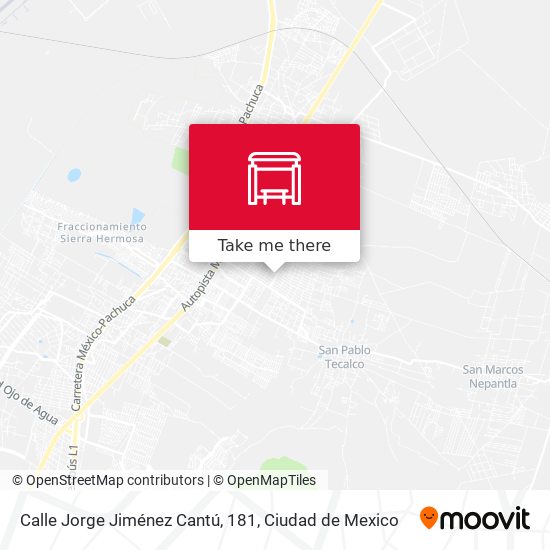 Mapa de Calle Jorge Jiménez Cantú, 181
