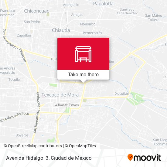 Avenida Hidalgo, 3 map
