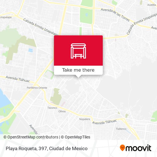 Playa Roqueta, 397 map