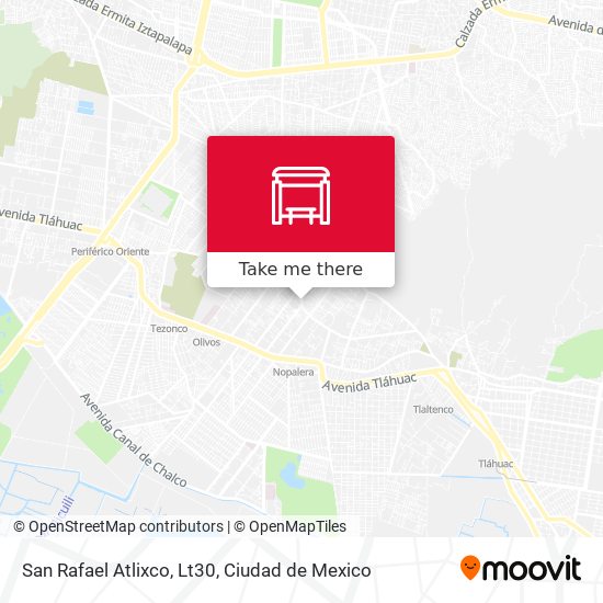 Mapa de San Rafael Atlixco, Lt30