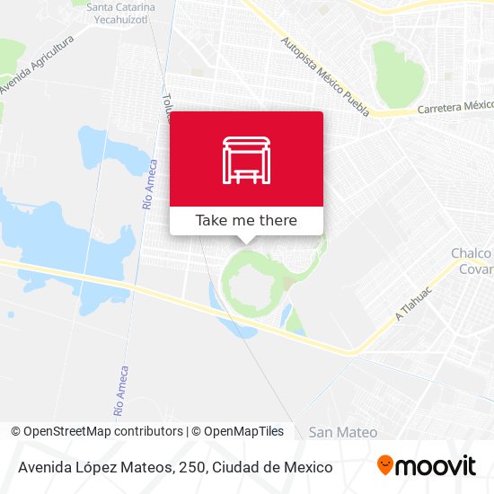 Avenida López Mateos, 250 map