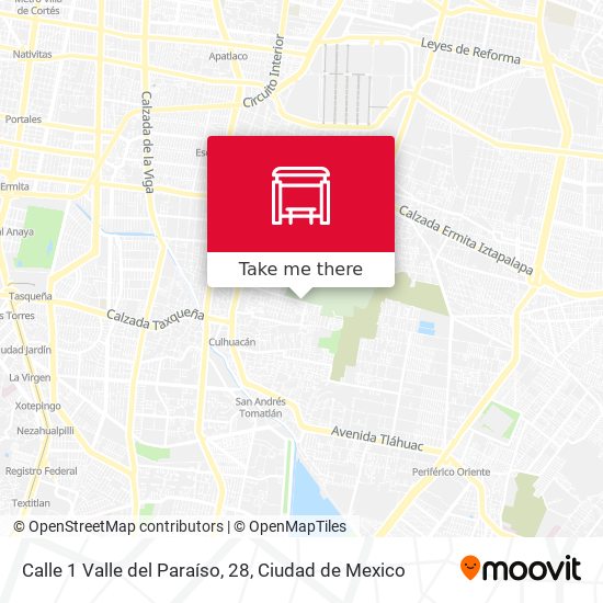 Calle 1 Valle del Paraíso, 28 map