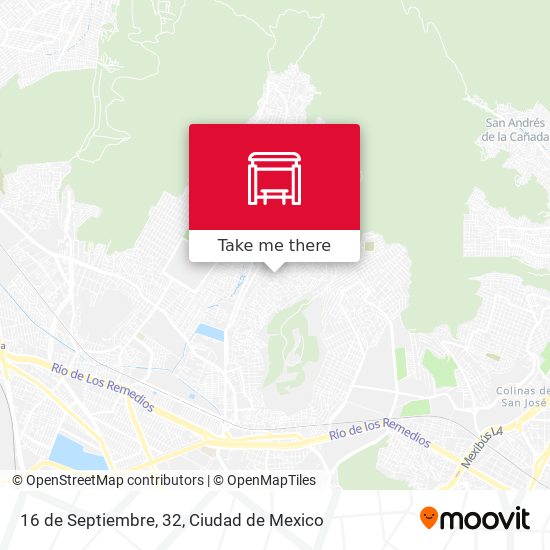 16 de Septiembre, 32 map