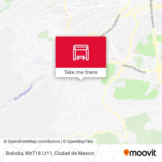 Bokoba, Mz718 Lt11 map