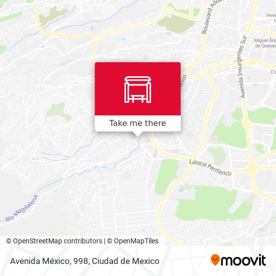 Avenida México, 998 map