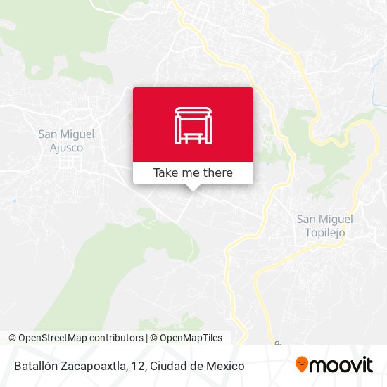 Mapa de Batallón Zacapoaxtla, 12