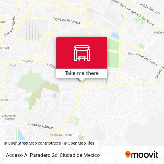 Acceso Al Paradero 2c map