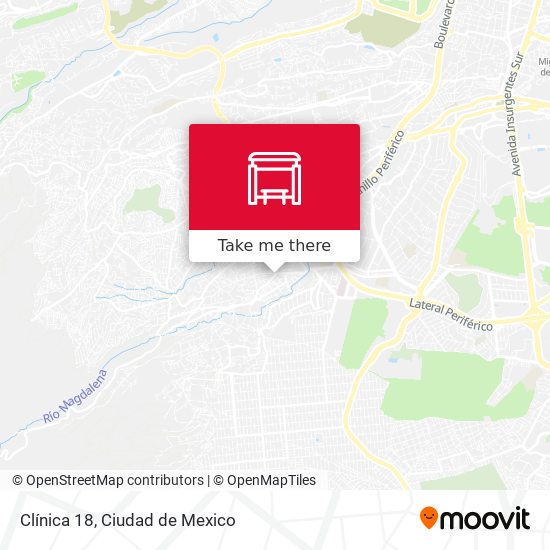 Clínica 18 map